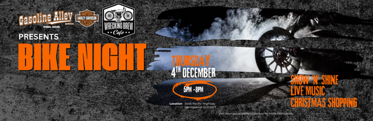 GASOLINE ALLEY HARLEY-DAVIDSON x THE WRECKING BREW PRESENTS BIKE NIGHT