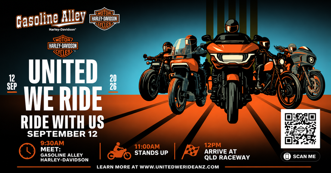 United We Ride. National Harley Day - 12th September, 2026