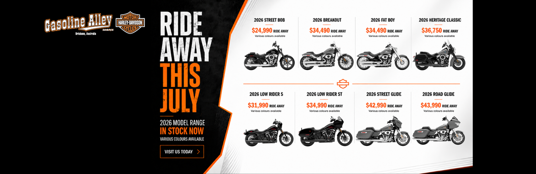 Ride Away This July on a New 2026 Harley-Davidson