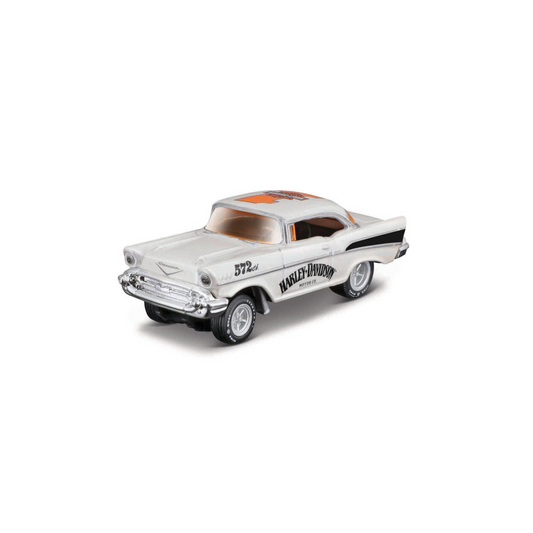 Harley-Davidson® 1:64 Diecast Model Car - 1957 Chevrolet Bel Air