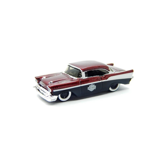 Harley-Davidson® 1:64 Diecast Model Car - 1957 Chevrolet Bel Air - Red