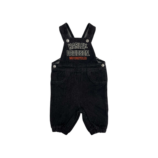 Harley-Davidson® Baby/Toddler Unisex Embroidered Denim Overalls
