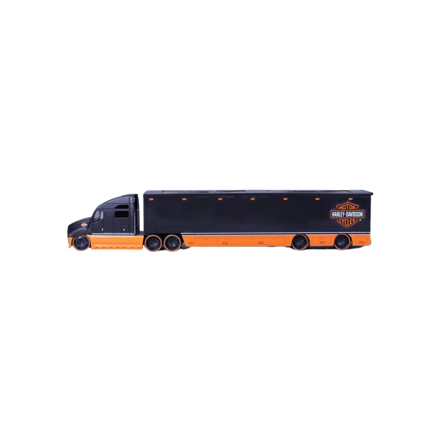 Harley-Davidson® 1:64 Custom Hauler - Black/Orange