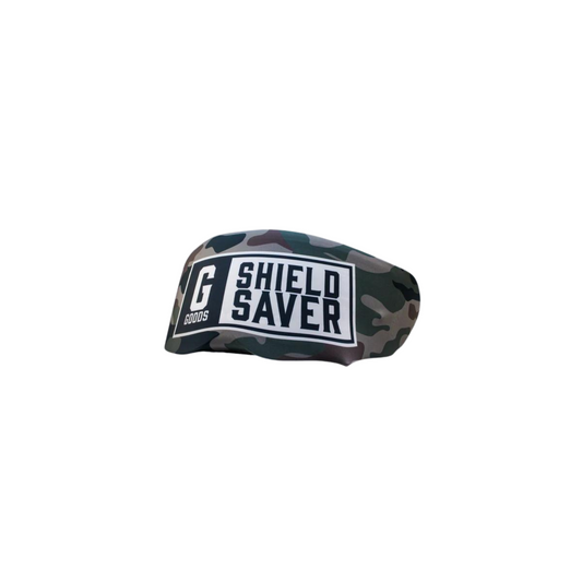 Motorcycle Helmet Shield Saver - Green Camo