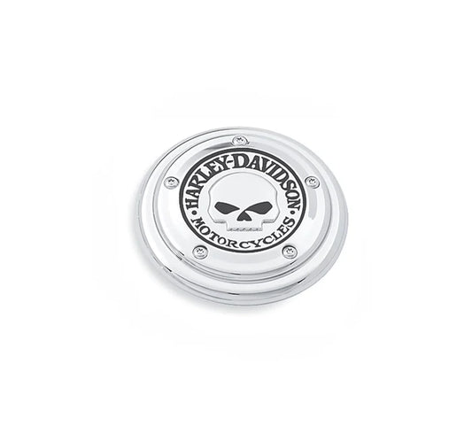 Harley-Davidson® Willie G Skull Air Cleaner Trim - Chrome