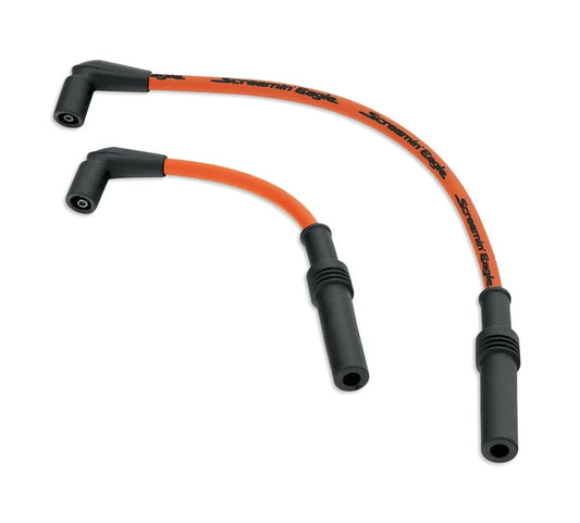 Screamin’ Eagle Orange 10mm Phat Spark Plug Wires