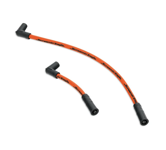 Screamin’ Eagle Orange 10mm Phat Spark Plug Wires