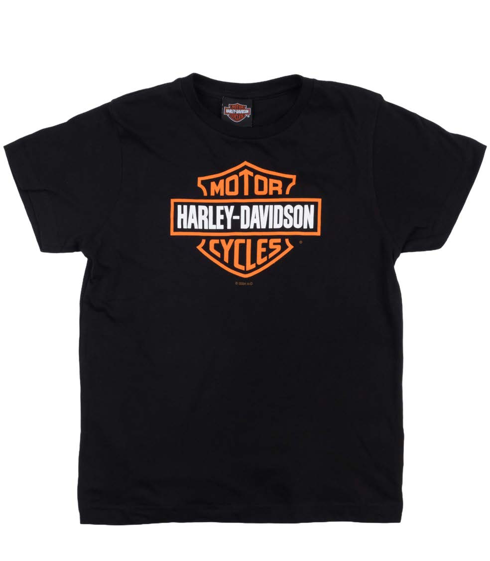 Harley-Davidson® Girls' Bar & Shield Dealer Tee - Black