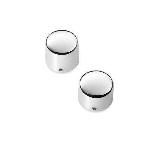 Harley-Davidson® Rear Axle Nut Covers - Chrome