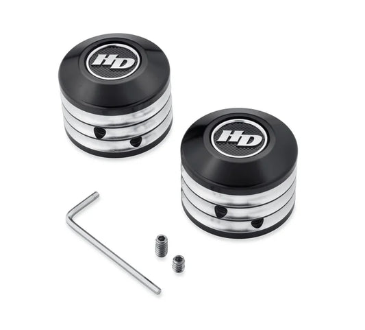 Harley-Davidson® Defiance Front Axle Nut Covers