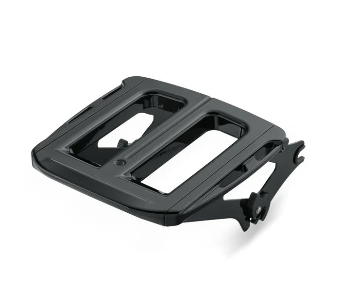 Harley-Davidson® Adjustable Two-Up Gloss Black Luggage Rack