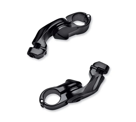 Harley-Davidson® Short Angled Adjustable Highway Peg Mount Kit - Black