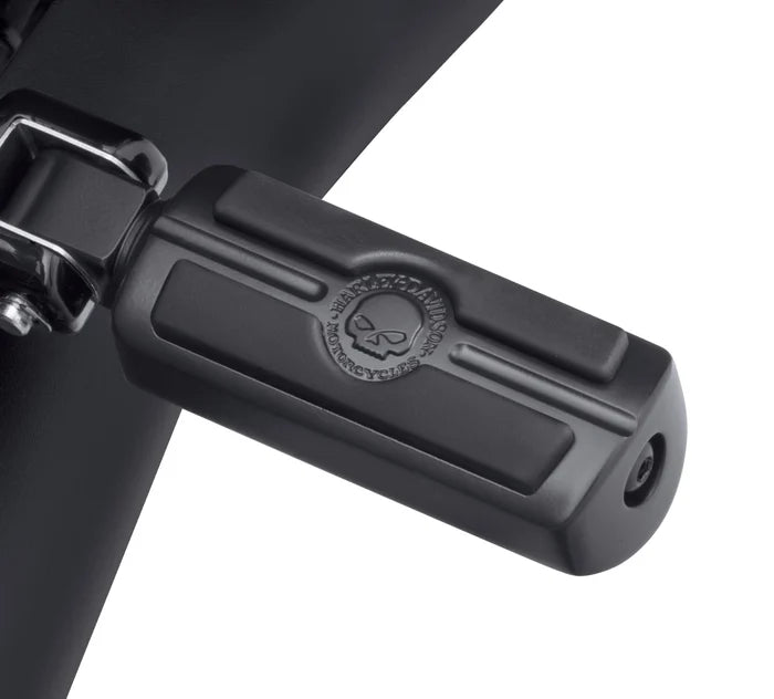 Harley-Davidson® Willie G Skull Passenger Footpegs - Black