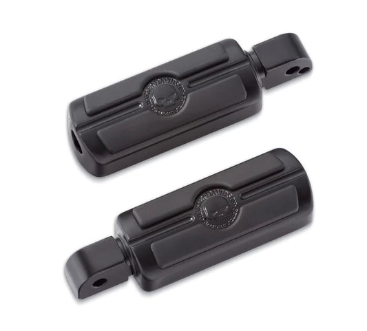 Harley-Davidson® Willie G Skull Passenger Footpegs - Black