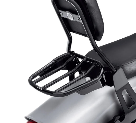 Harley-Davidson® Custom Tapered Sport Luggage Rack- Gloss Black