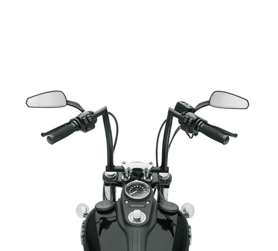 Harley-Davidson® Chizeled Satin Black Handlebar
