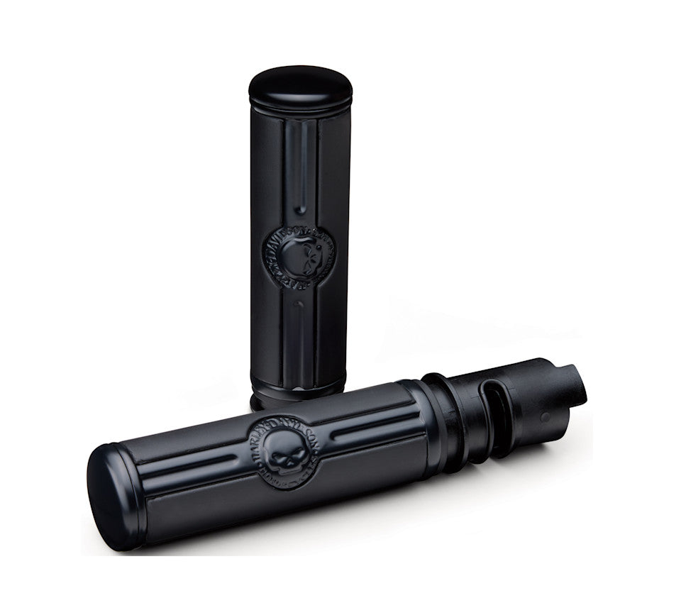 Harley-Davidson® Willie G Skull Hand Grips - Black