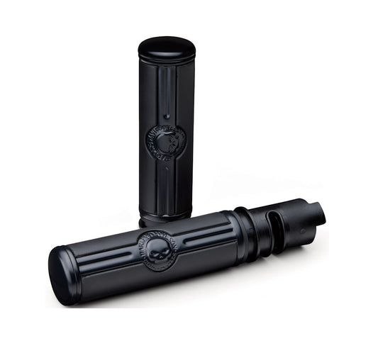 Harley-Davidson® Willie G Skull Hand Grips - Black