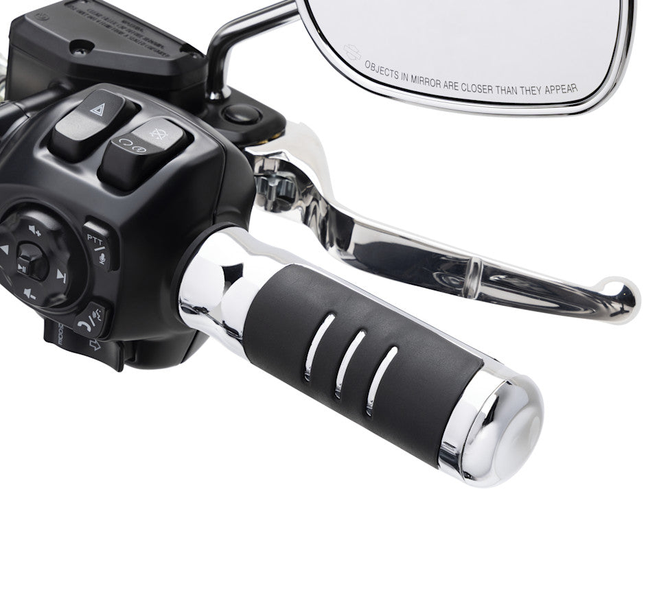 Harley-Davidson® Streamliner Hand Grips - Chrome