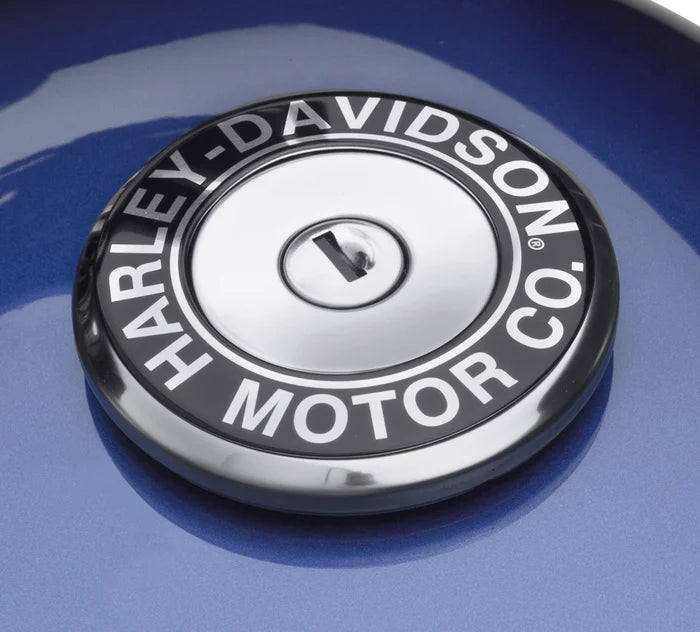 Harley-Davidson® Motor Co. Script Fuel Cap Medallion