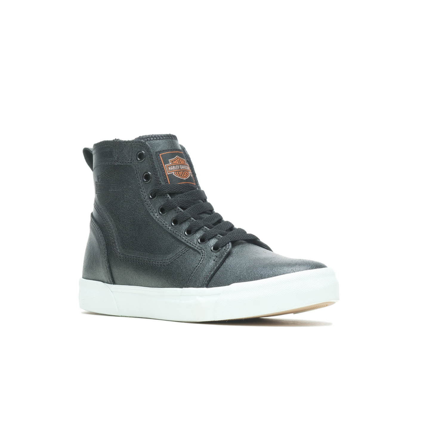 Harley-Davidson® Delmont Unisex Black Fashion Sneakers