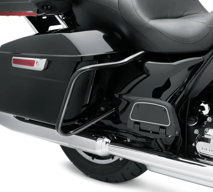 Harley-Davidson® Gloss Black Rear Saddlebag Guards