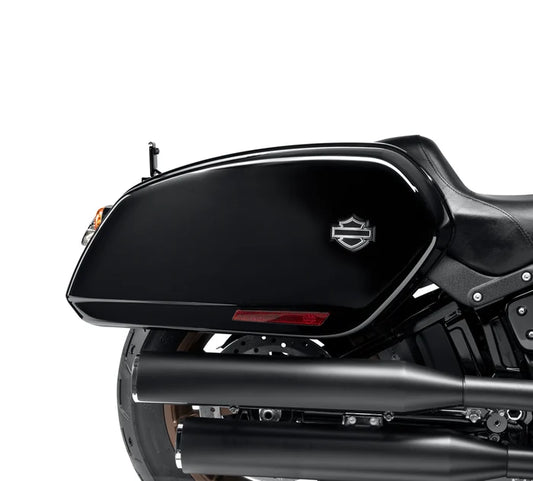 Harley-Davidson® FXLRST Saddlebags - Vivid Black