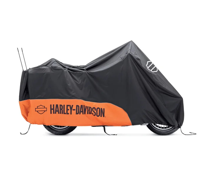 Harley-Davidson® Large Indoor/Outdoor Motorcycle Cover – Touring/ Freewheeler