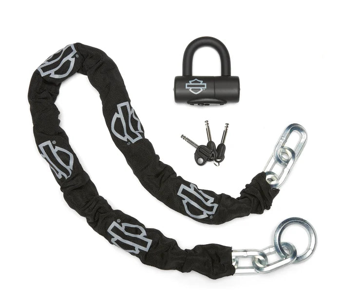 Disc Rotor Key Chain Harley-Davidson® Loop Chain and Disc Brake & Rotor Lock – Gasoline ...
