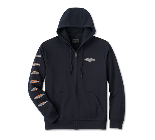 Harley-Davidson® Men's Roaring Balaclava Hoodie - Harley Black