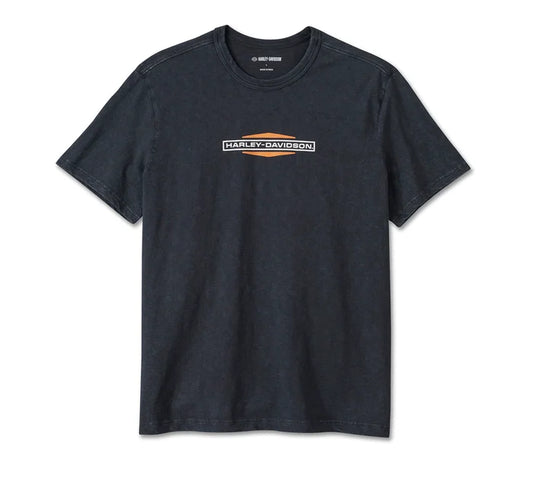 Harley-Davidson® Men's Stacked Bar & Shield Slub Tee - Harley Black