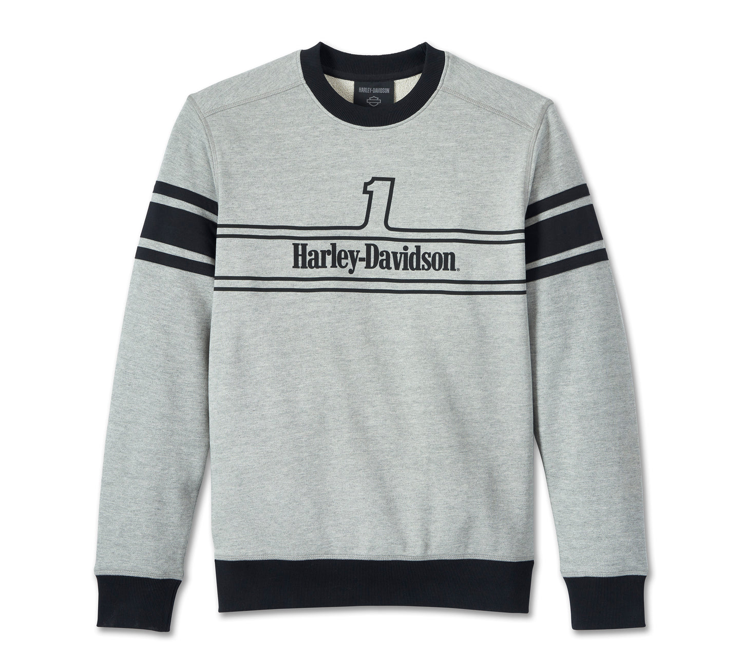 Harley-Davidson® Men's #1 Racing Sweatshirt - Charcoal Grey Heather