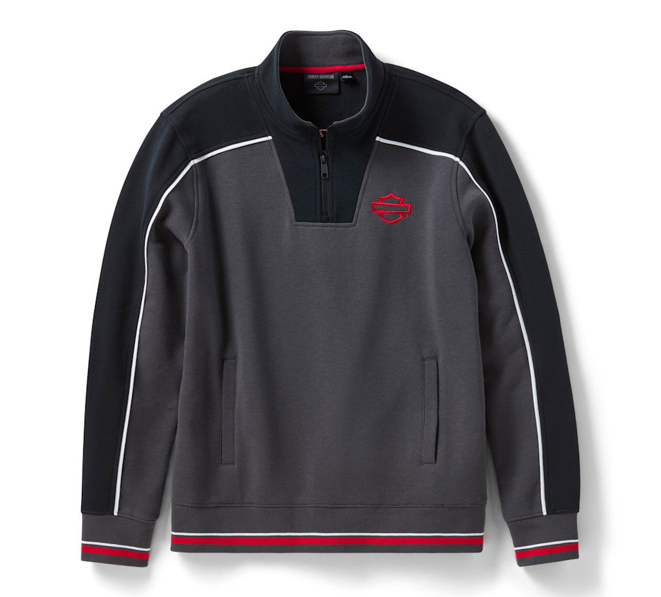 Harley-Davidson® Men's Screamin' Eagle 1/4 Zip Fleece Pullover