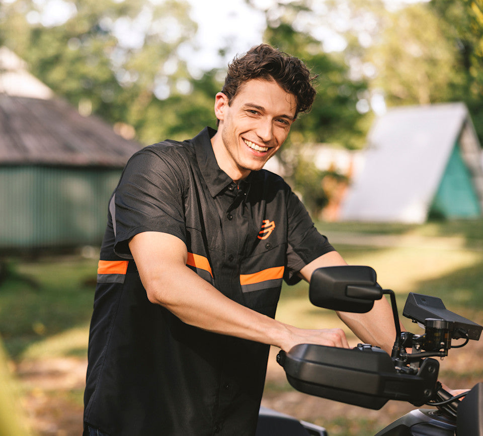 Harley-Davidson® Men's H-D TECH Vented Short Sleeve Shirt