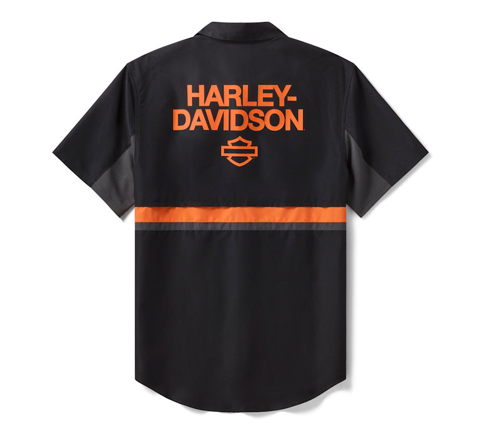 Harley-Davidson® Men's H-D TECH Vented Short Sleeve Shirt