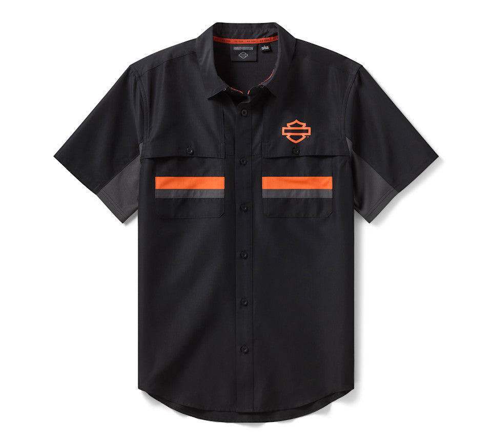 Harley-Davidson® Men's H-D TECH Vented Short Sleeve Shirt