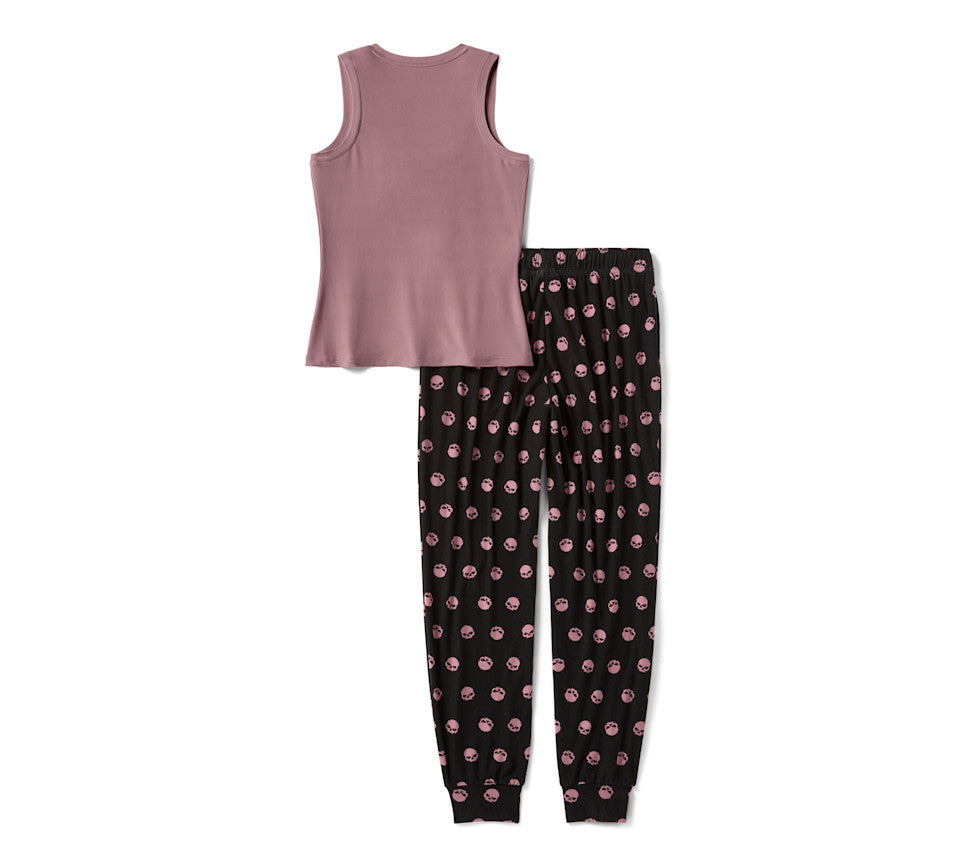 Harley-Davidson® Women's Willie G Skull Tank & Pant Set