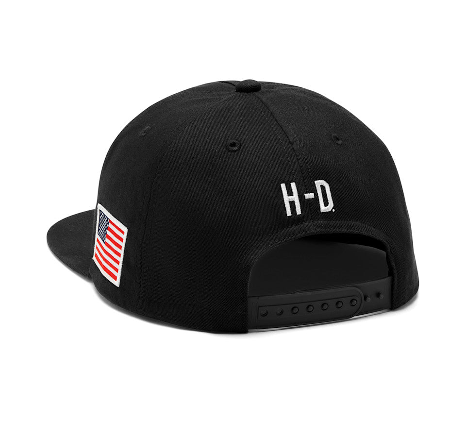 Harley-Davidson® Factory Racing Twill Baseball Cap - Harley Black