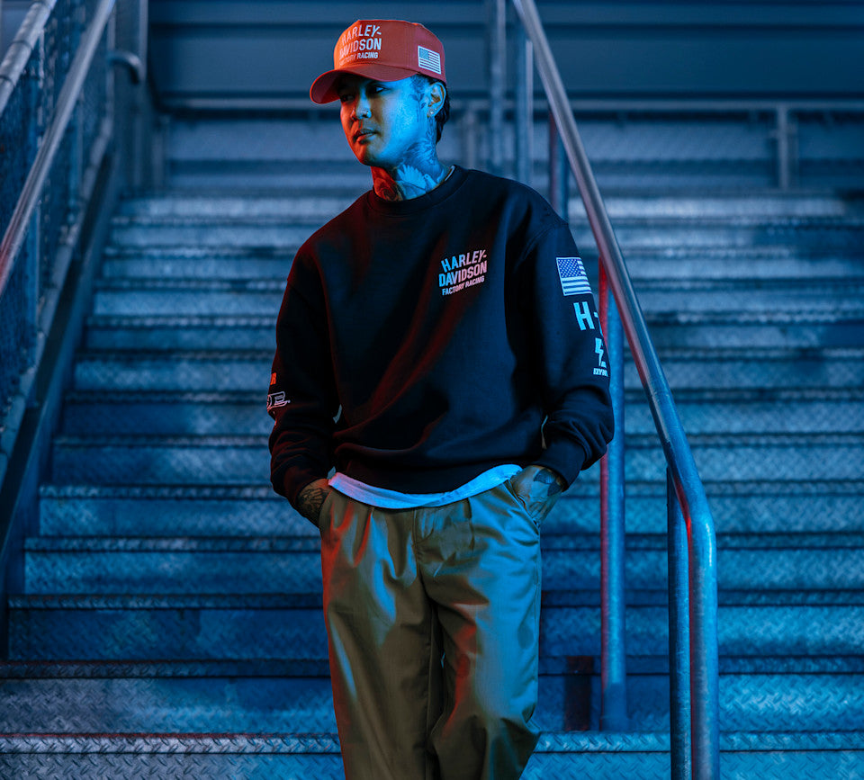 Harley-Davidson® 2026 Factory Racing Team Crewneck Sweatshirt
