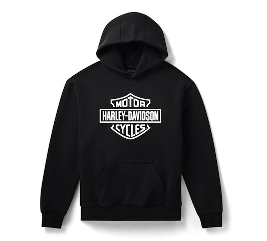 Harley-Davidson® Men's H-D Standard Bar & Shield Pullover Hoodie - Harley Black