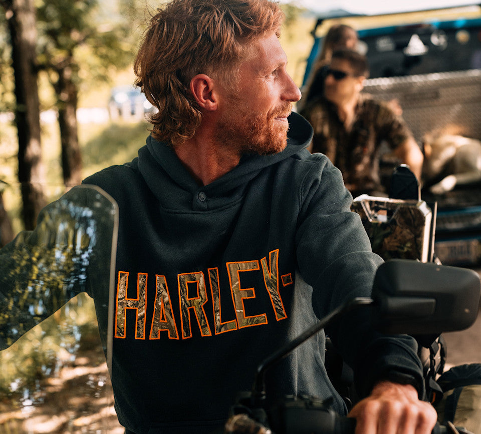 Harley-Davidson® Men's Harley-Davidson x Realtree Solid Pullover Hoodie