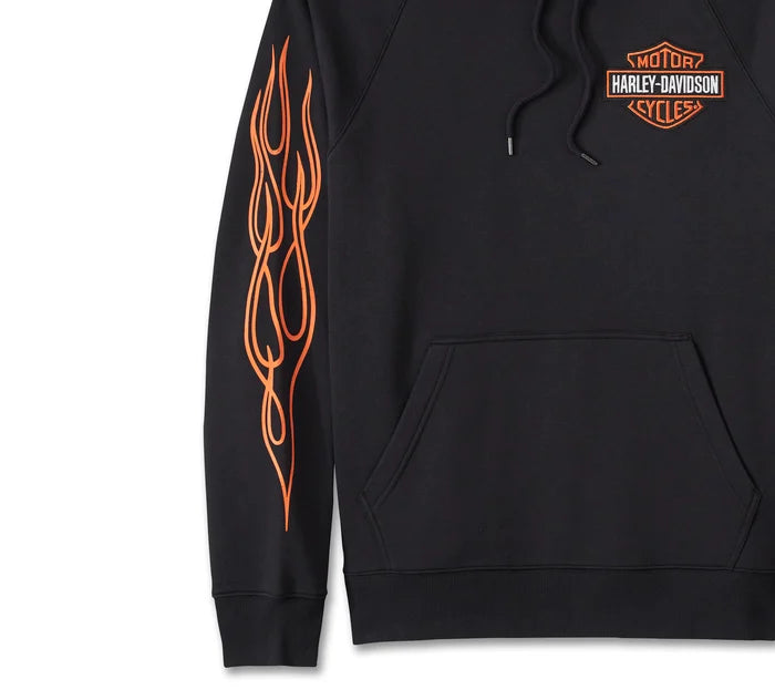 Harley-Davidson® Men's Rising Eagle Hoodie - Harley Black