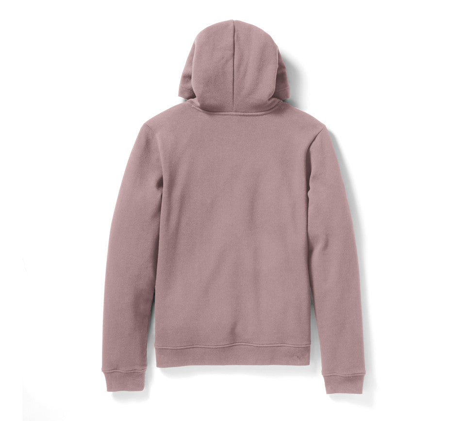 Harley-Davidson® Women's H-D Standard Bar & Shield Pullover Hoodie - Dusty Mauve