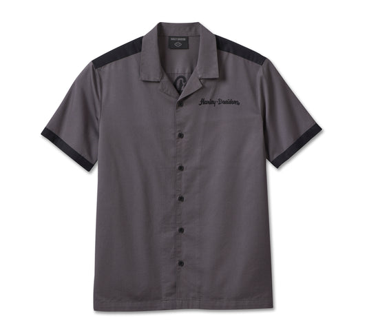 Harley-Davidson® Men's Club Crew Shirt - Blackened Pearl