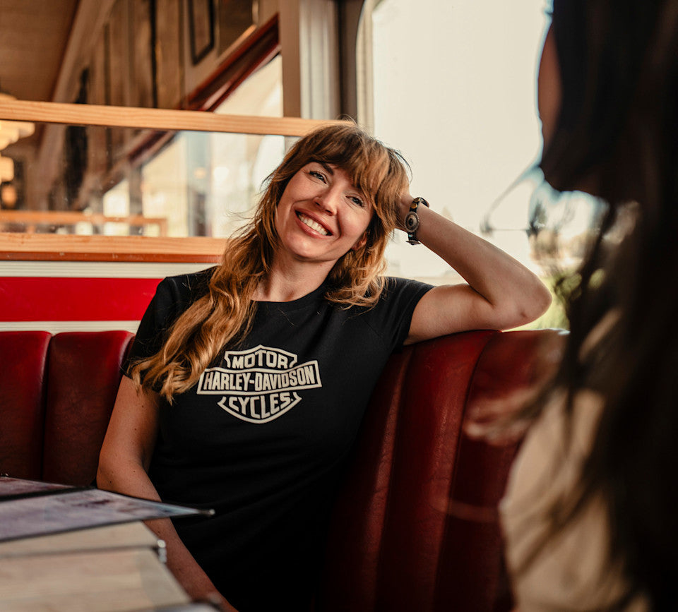 Harley-Davidson® Women's H-D Standard Bar & Shield Tee - Harley Black