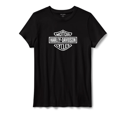 Harley-Davidson® Women's H-D Standard Bar & Shield Tee - Harley Black