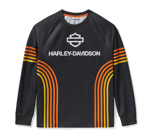 Harley-Davidson® Men's H-D® TECH Racing Jersey - Harley Black