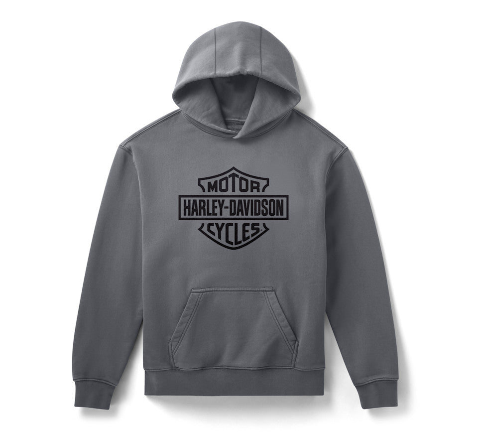 Harley-Davidson® Men's H-D Standard Bar & Shield Pullover Hoodie - Quiet Shade
