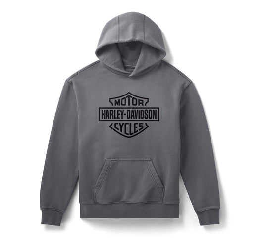 Harley-Davidson® Men's H-D Standard Bar & Shield Pullover Hoodie - Quiet Shade