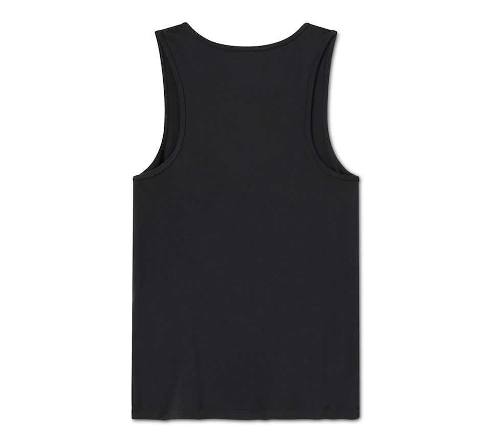 Harley-Davidson® Women's Bling Live to Ride Notch Neck Tank - Harley Black